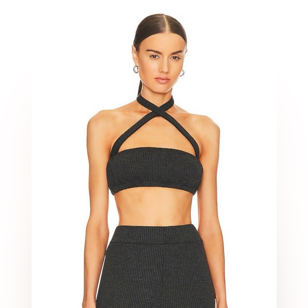NWT WeWoreWhat Tie Halter Bra Top